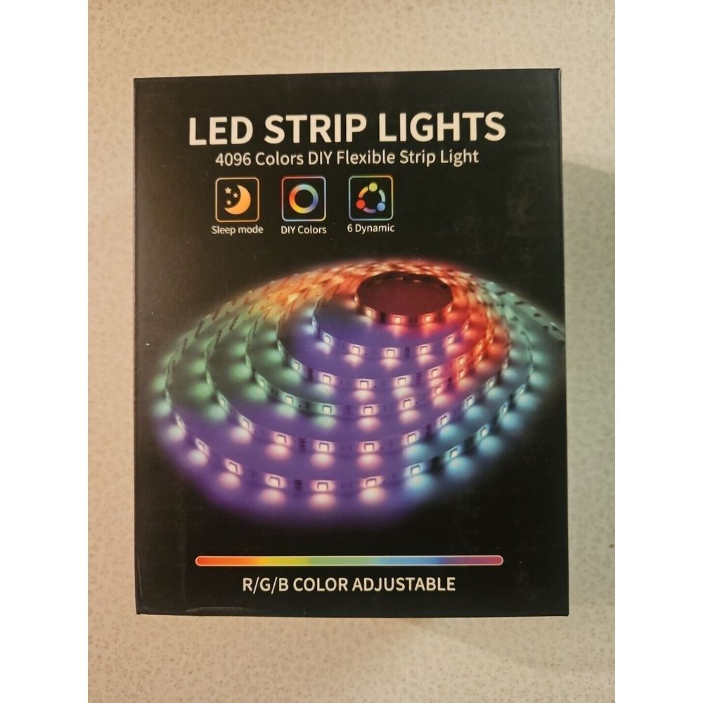 Led Strip Lights, 32.8Ft Flexible Color Changing RGB Led Wall Lights with Remote